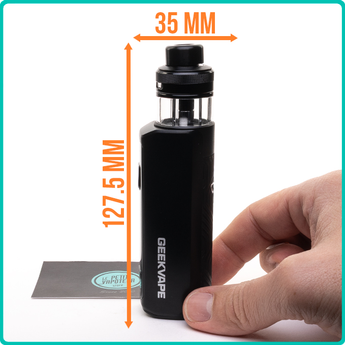 Dimensions du Kit Force Geekvape